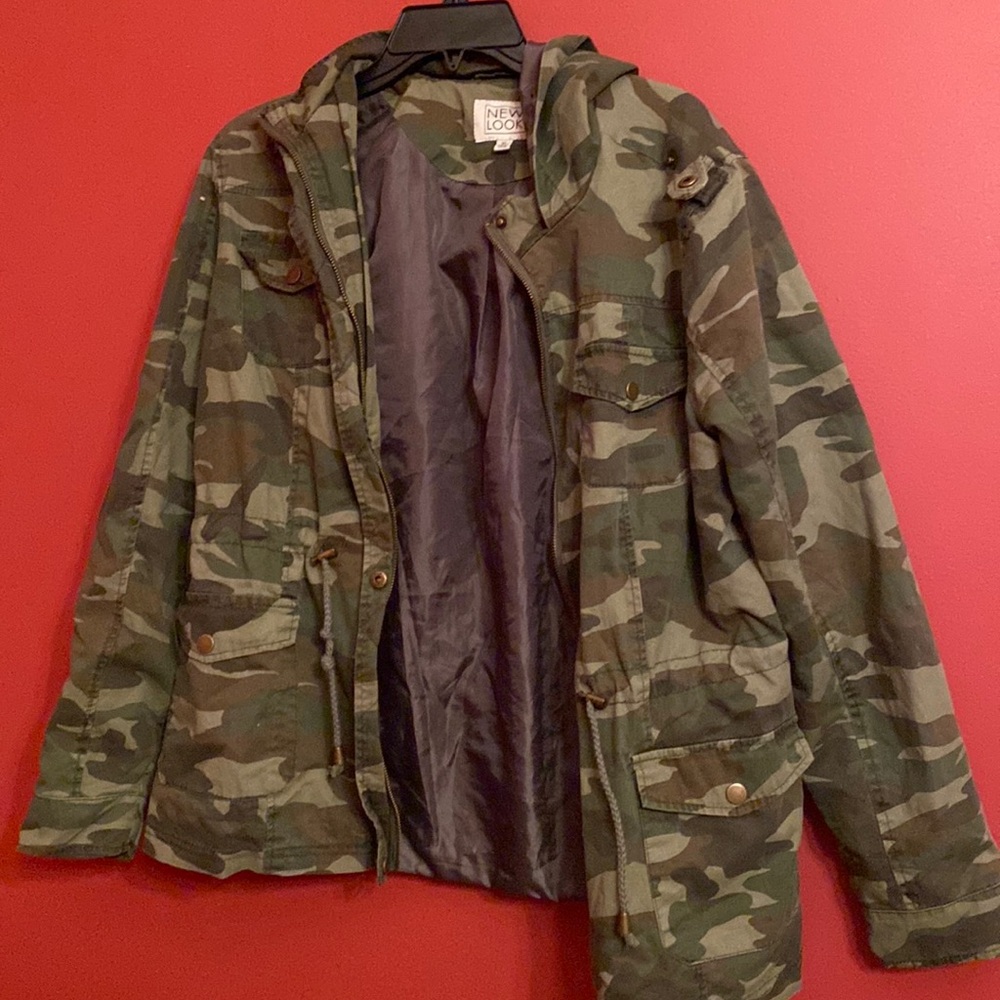 Camo Hooded Jacket